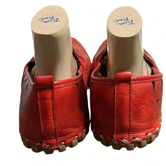 Spring Step Fusaro Red Leather Loafer Shoe Size 44/12.5-13 - Picture 4 of 9